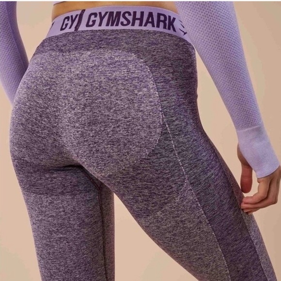 Gymshark Flex Purple Leggings - Picture 4 of 5